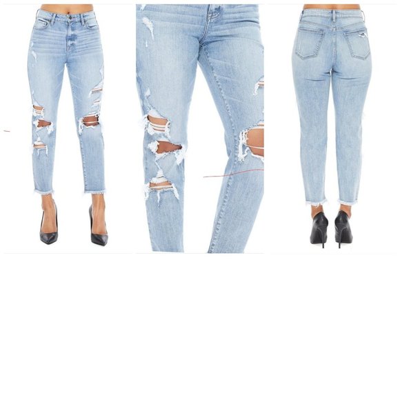 eunina Denim - TOBI Super High Rise Mom Jean